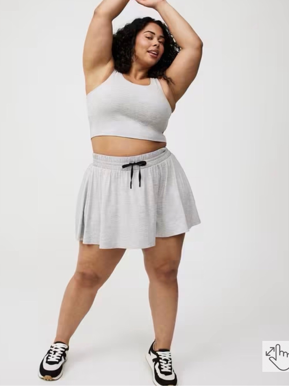 Torrid Light Weight Super Soft Performance Jersey Active Skirt NWT